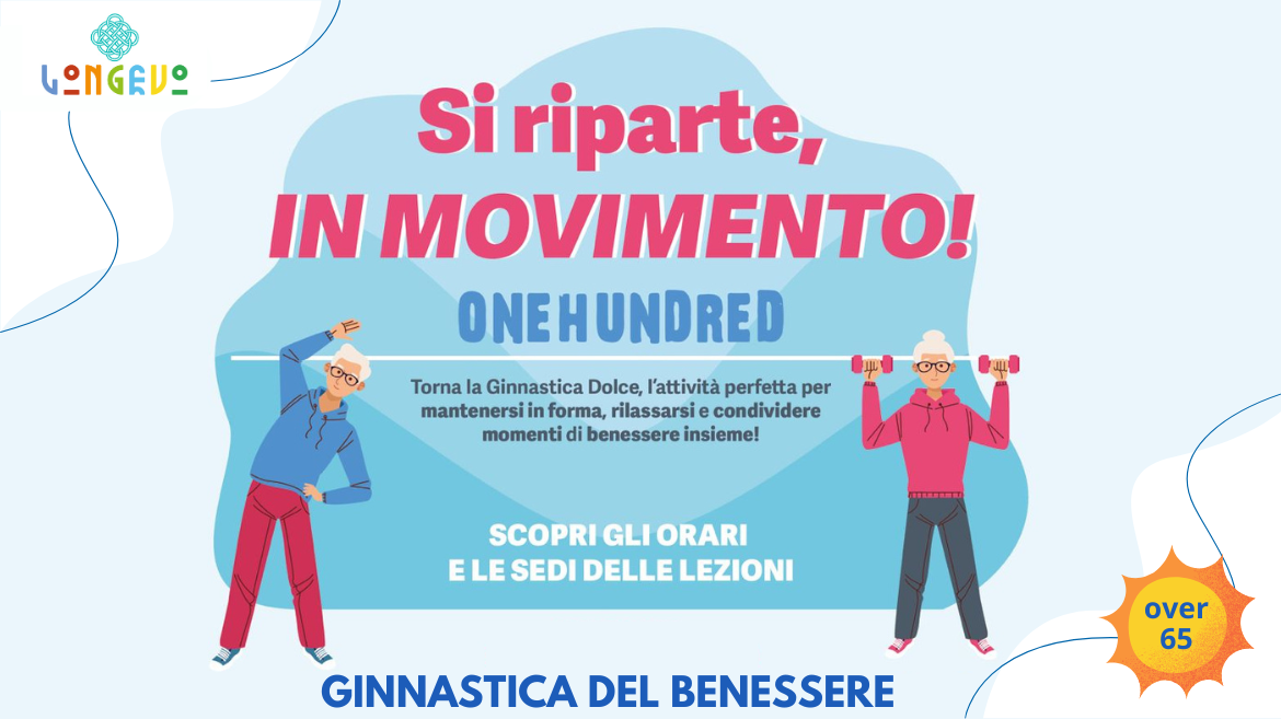 Longevo. Si riparte in movimento con la Ginnastica dolce