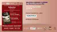 Presentazione del libro Kukavica di Mauro Barisone, Romanzo vincitore della VI edizione del Premio Letterario Nazionale Clara Sereni