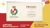 Cerimonia di consegna del PREMIO CITTA� DI CORCIANO a Brunello Cucinelli e Serse Cosmi