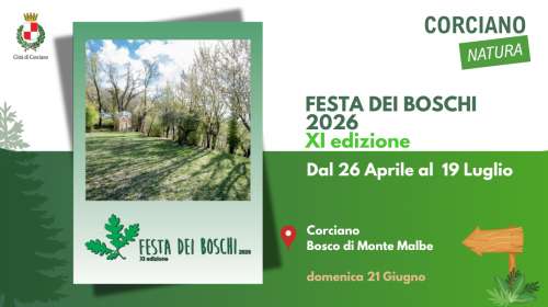Festa dei boschi 2026 � XI edizione dal 26 aprile al 19 luglio