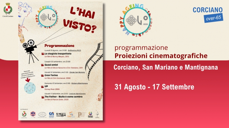 Ripartono le attivit� per i longevi over-65 con HAPPY-AGEING
