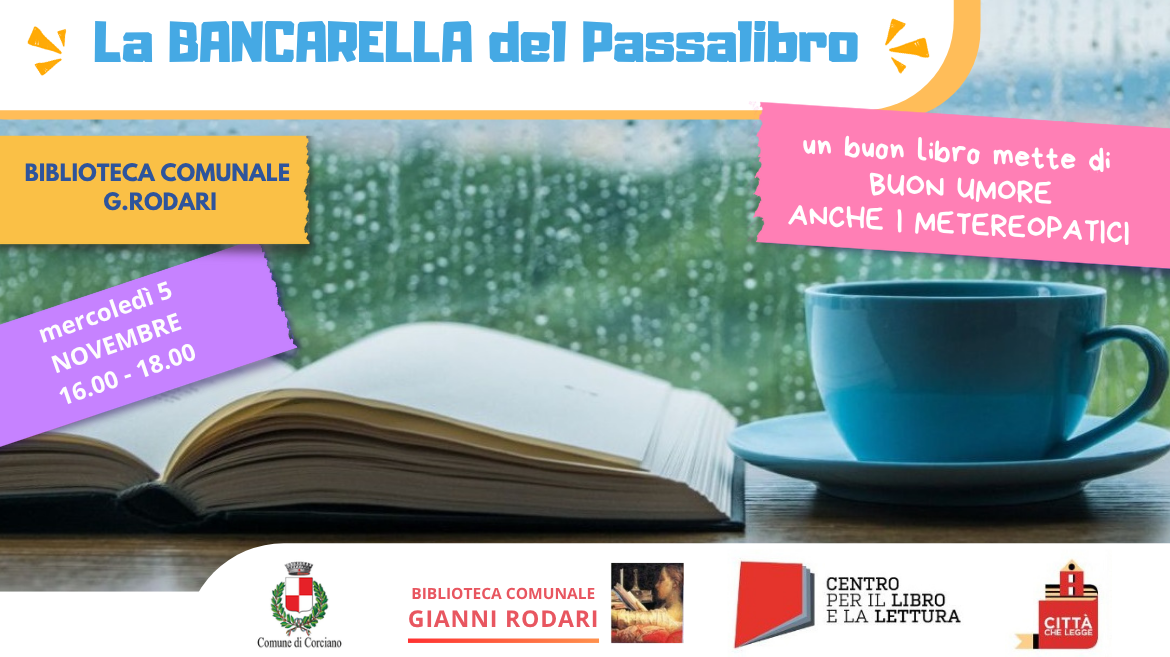BANCARELLA DEL PASSALIBRO. Libri donati in cerca di una nuova casa: vieni a sceglierli e prendili GRATUITAMENTE
