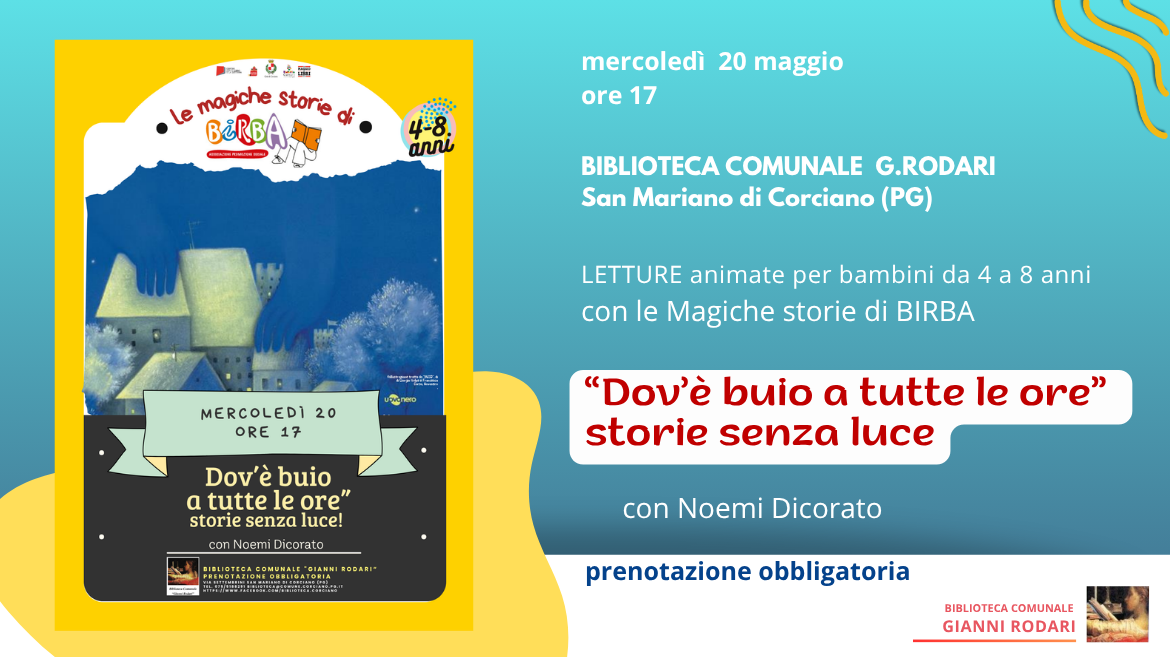 Letture animate con le Magiche storie di BIRBA chi legge APS