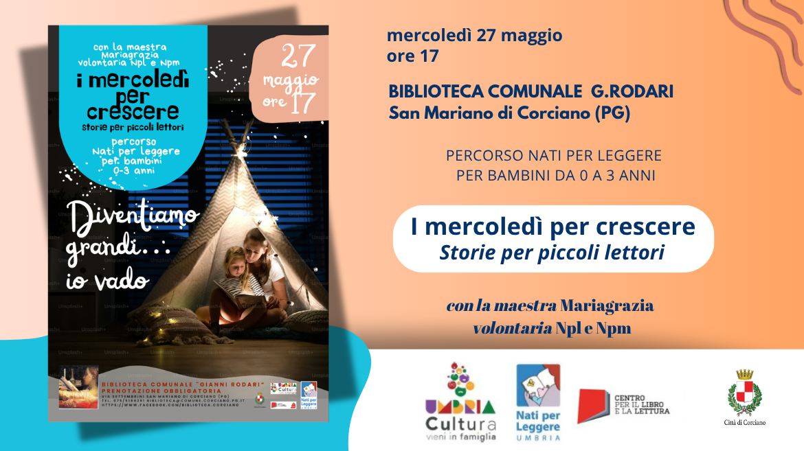  I MERCOLEDI� PER CRESCERE � Storie per piccoli lettori (0-3 anni) 