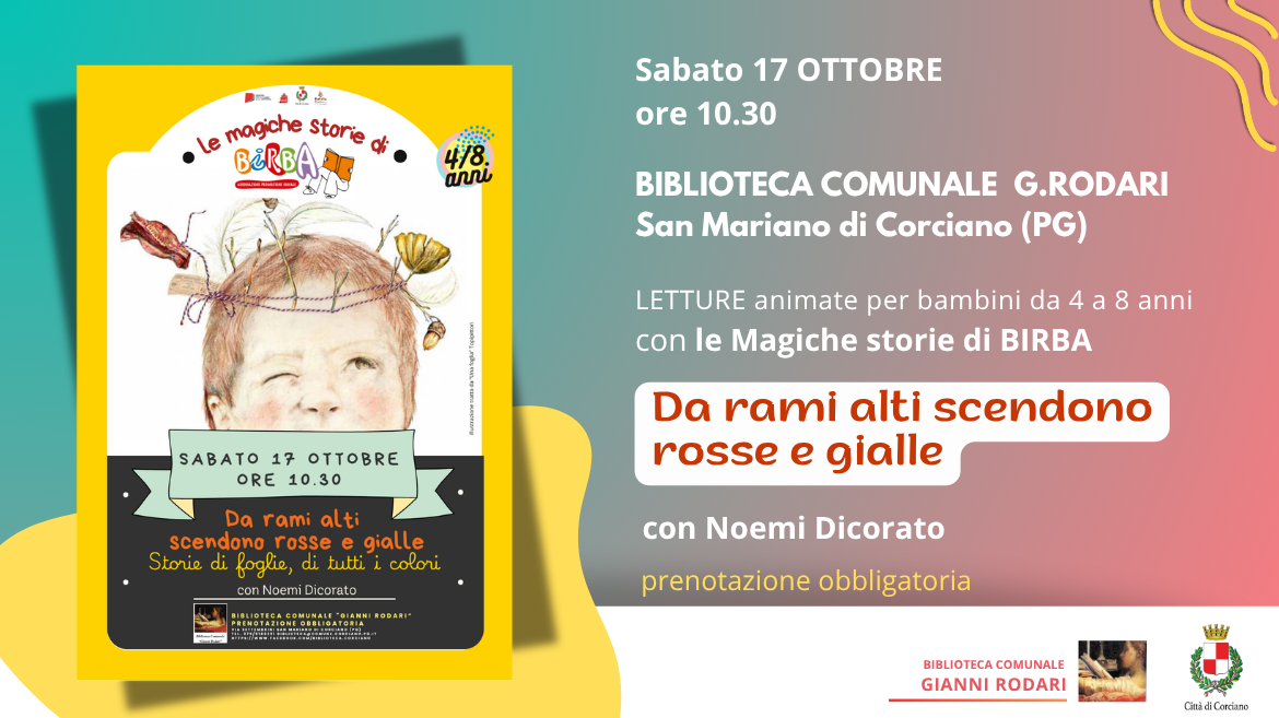 Letture animate con le Magiche storie di BIRBA chi legge APS